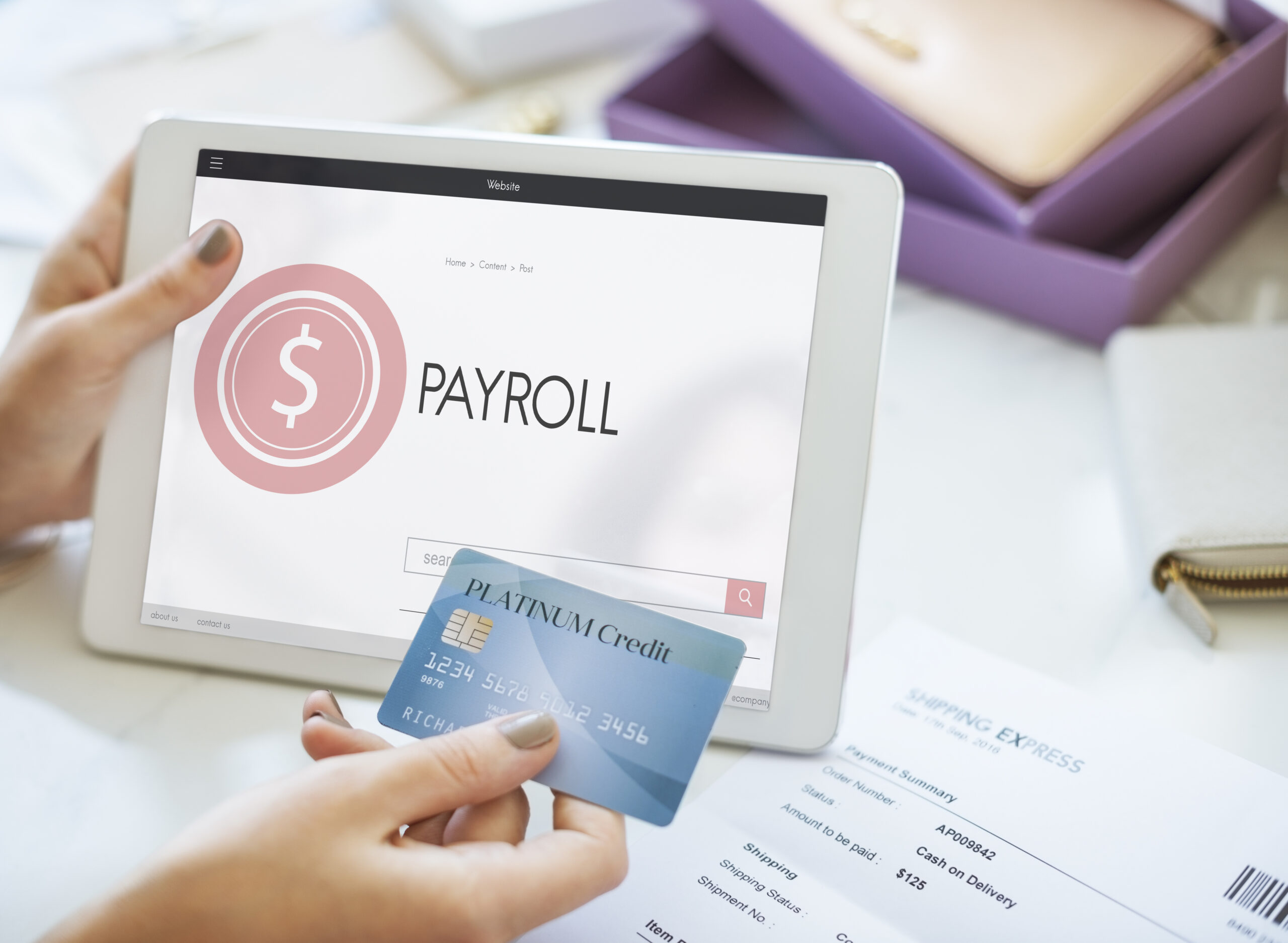 Payroll services with tax and compliance support